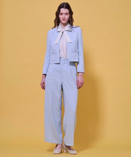 TOCCA / トッカ その他パンツ | 【八木アリサさん着用】【消臭】FROST MIST TWEED パンツ | 詳細3