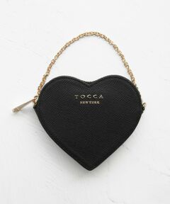 TOCCA / トッカ ポーチ | 【八木アリサさん着用】WISH IN HEART CHARM POUCH チャームポーチ