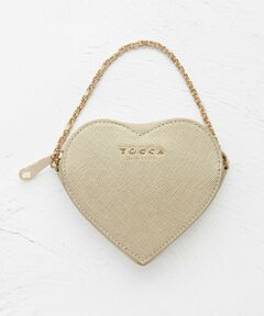 TOCCA / トッカ ポーチ | 【八木アリサさん着用】WISH IN HEART CHARM POUCH チャームポーチ