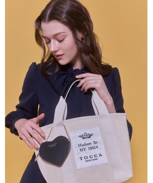 TOCCA / トッカ ポーチ | 【鈴木ゆうかさん着用・ギフトにおすすめ！】WISH IN HEART CHARM POUCH チャームポーチ | 詳細2