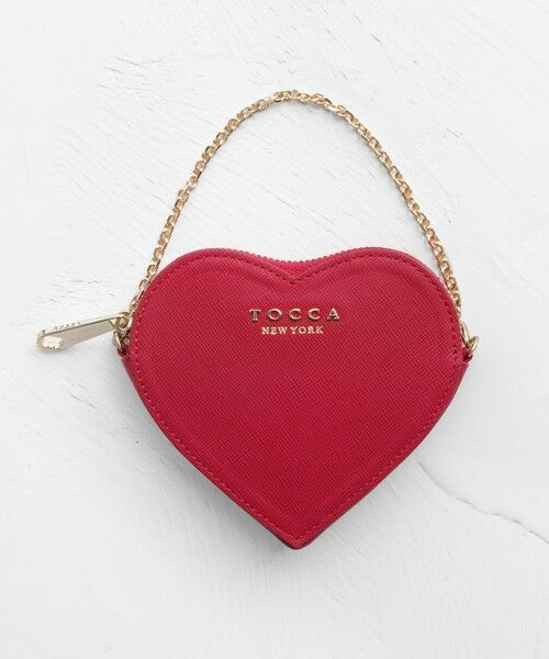 TOCCA / トッカ ポーチ | 【八木アリサさん着用】WISH IN HEART CHARM POUCH チャームポーチ | 詳細8