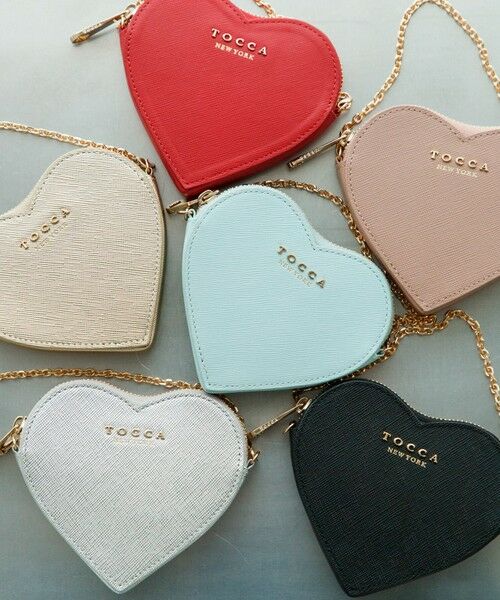 TOCCA / トッカ ポーチ | 【八木アリサさん着用・ギフトにおすすめ！】WISH IN HEART CHARM POUCH チャームポーチ | 詳細30