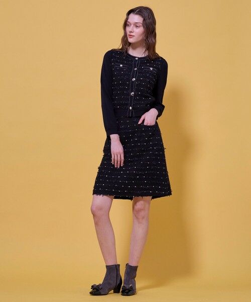 TOCCA / トッカ ミニ・ひざ丈スカート | 【八木アリサさん着用】【消臭】FLOWER HIDE AND SEEK スカート | 詳細4