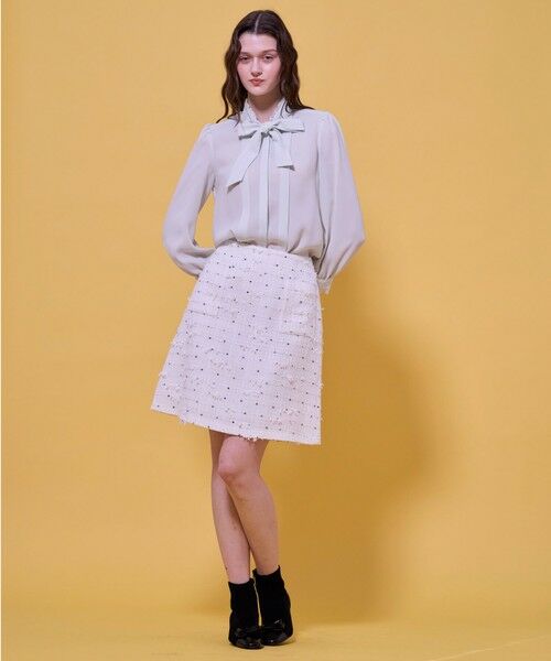 TOCCA / トッカ ミニ・ひざ丈スカート | 【八木アリサさん着用】【消臭】FLOWER HIDE AND SEEK スカート | 詳細18