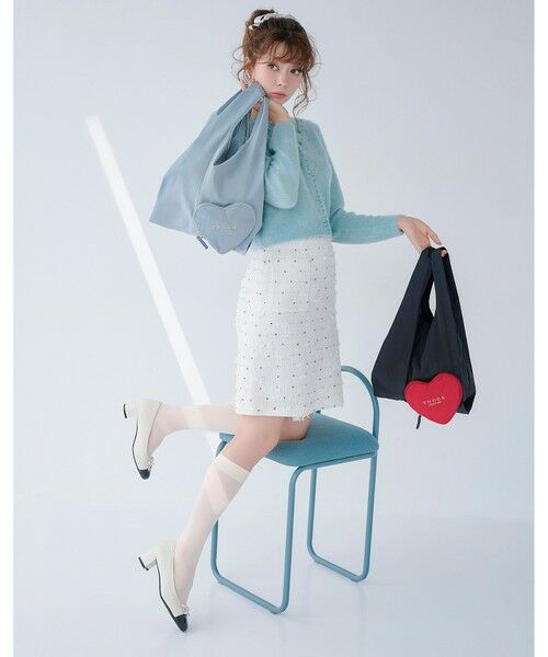 TOCCA / トッカ ミニ・ひざ丈スカート | 【八木アリサさん着用】【消臭】FLOWER HIDE AND SEEK スカート | 詳細16