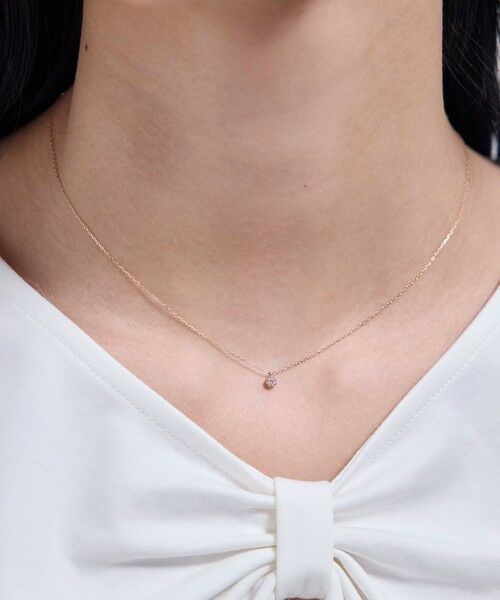 TOCCA / トッカ ネックレス・ペンダント・チョーカー | 【WEB限定】FLORA K18 DIAMOND NECKLACE K18 ダイヤモンド ネックレス | 詳細13