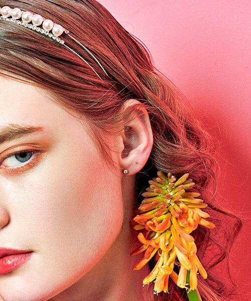 TOCCA / トッカ ピアス・イヤリング | 【WEB限定】FLORA K18 DIAMOND  K18 PIERCED EARRINGS K18 ダイヤモンド ピアス | 詳細1