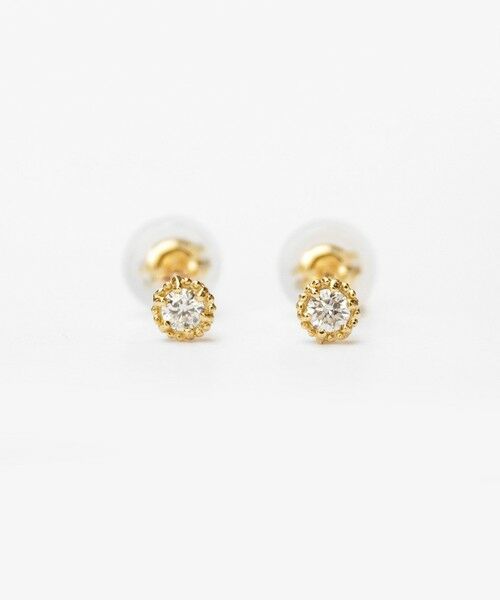 TOCCA / トッカ ピアス・イヤリング | 【WEB限定】FLORA K18 DIAMOND  K18 PIERCED EARRINGS K18 ダイヤモンド ピアス | 詳細7