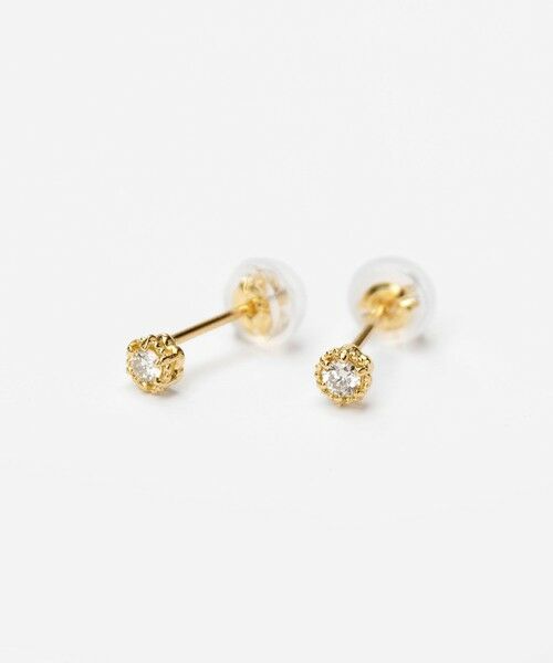 TOCCA / トッカ ピアス・イヤリング | 【WEB限定】FLORA K18 DIAMOND  K18 PIERCED EARRINGS K18 ダイヤモンド ピアス | 詳細8