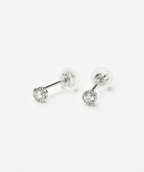 TOCCA / トッカ ピアス・イヤリング | 【WEB限定】FLORA PLATINUM DIAMOND PIERCED EARRINGS プラチナ ダイヤモンド ピアス | 詳細2