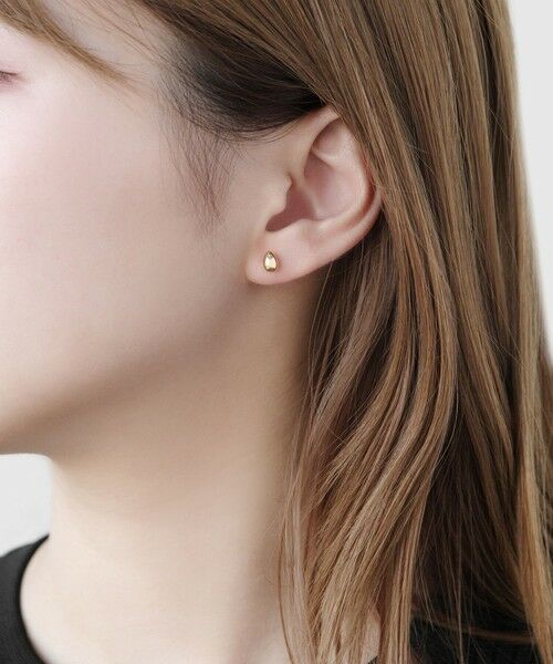 TOCCA / トッカ ピアス・イヤリング | 【WEB限定】DROP OF PETAL K10 PIERCED EARRINGS ピアス | 詳細1