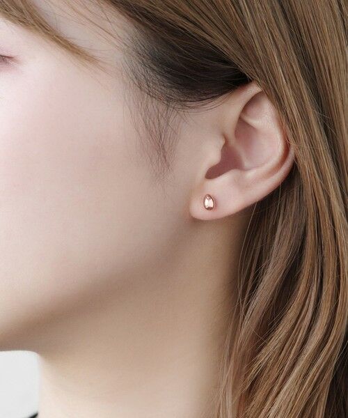 TOCCA / トッカ ピアス・イヤリング | 【WEB限定】DROP OF PETAL K10 PIERCED EARRINGS ピアス | 詳細3