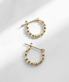 TOCCA / トッカ ピアス・イヤリング | 【WEB限定】FULL OF GLITTER PIERCED EARRINGS K10 ピアス
