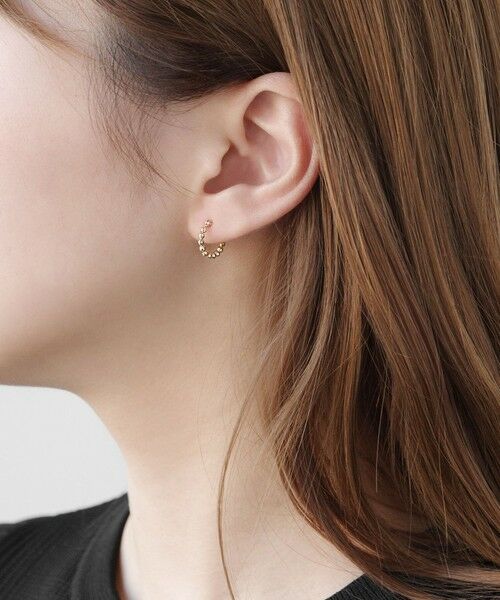 TOCCA / トッカ ピアス・イヤリング | 【WEB限定】FULL OF GLITTER PIERCED EARRINGS K10 ピアス | 詳細1
