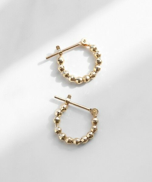 TOCCA / トッカ ピアス・イヤリング | 【WEB限定】FULL OF GLITTER PIERCED EARRINGS K10 ピアス（ゴールド系）