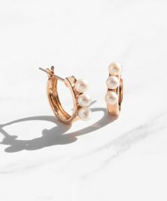 TOCCA / トッカ ピアス・イヤリング | 【WEB限定】TRILL PEARL PIERCED EARRINGS K10 淡水パール ピアス
