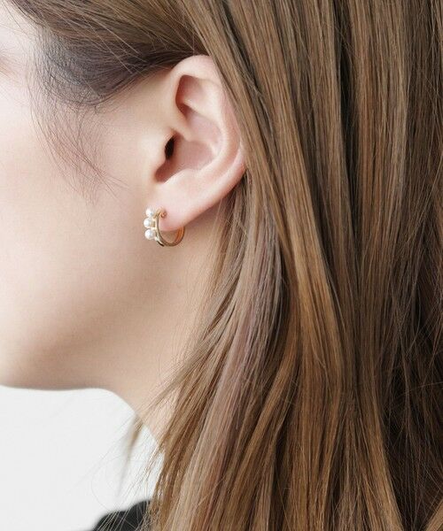 TOCCA / トッカ ピアス・イヤリング | 【WEB限定】TRILL PEARL PIERCED EARRINGS K10 淡水パール ピアス | 詳細2