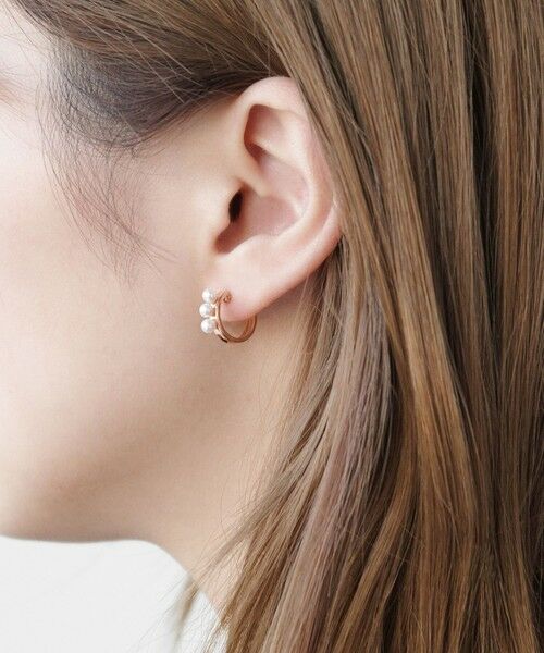 TOCCA / トッカ ピアス・イヤリング | 【WEB限定】TRILL PEARL PIERCED EARRINGS K10 淡水パール ピアス | 詳細5