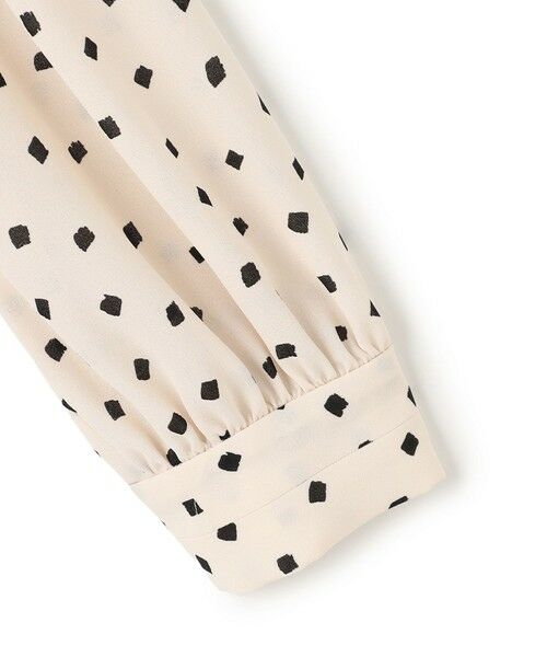 TOCCA / トッカ シャツ・ブラウス | PROMISE RIBBON ROSETTE ドット柄ブラウス | 詳細3