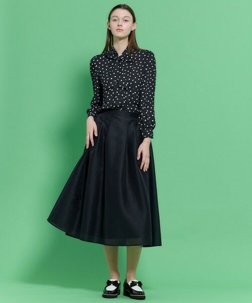 TOCCA / トッカ シャツ・ブラウス | PROMISE RIBBON ROSETTE ドット柄ブラウス | 詳細15