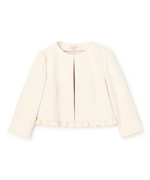 TOCCA / トッカ カーディガン・ボレロ | FRILL CHORUS BOLERO ボレロ（ベージュ系）