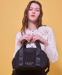 TOCCA / トッカ ショルダーバッグ | 【一部カラー撥水】AMIRARE NYLON BOSTON ミニボストンバッグ