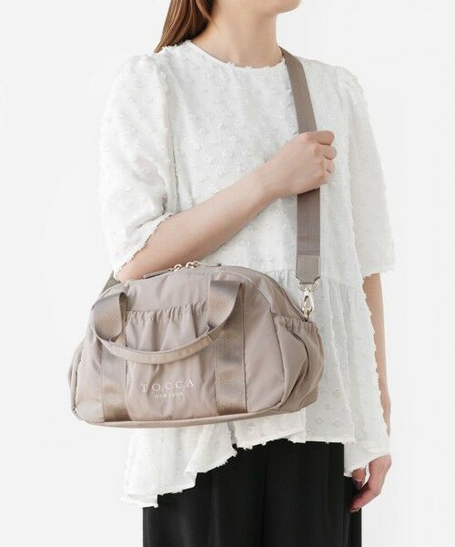 TOCCA / トッカ ショルダーバッグ | 【WEB＆一部店舗限定】【一部カラー撥水】AMIRARE NYLON BOSTON M ボストンバッグ | 詳細8