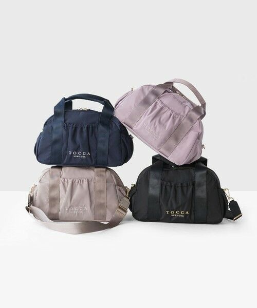 TOCCA / トッカ ショルダーバッグ | 【WEB＆一部店舗限定】【一部カラー撥水】AMIRARE NYLON BOSTON M ボストンバッグ | 詳細30