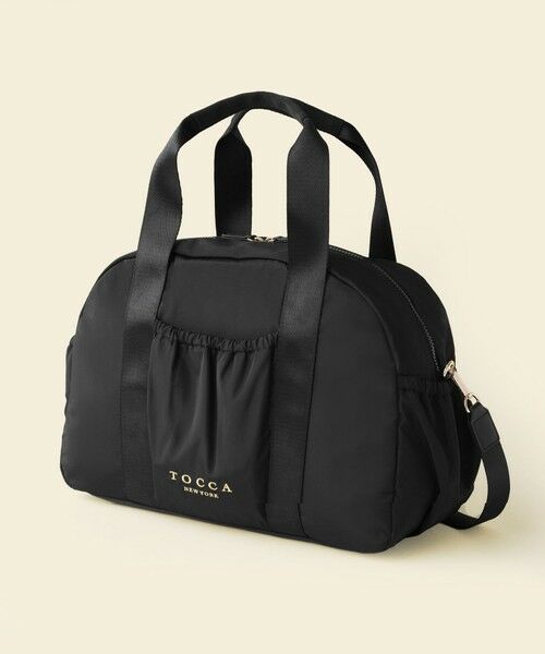 TOCCA / トッカ ショルダーバッグ | 【一部カラー撥水・A4サイズ対応】AMIRARE NYLON BOSTON L ボストンバッグ | 詳細1