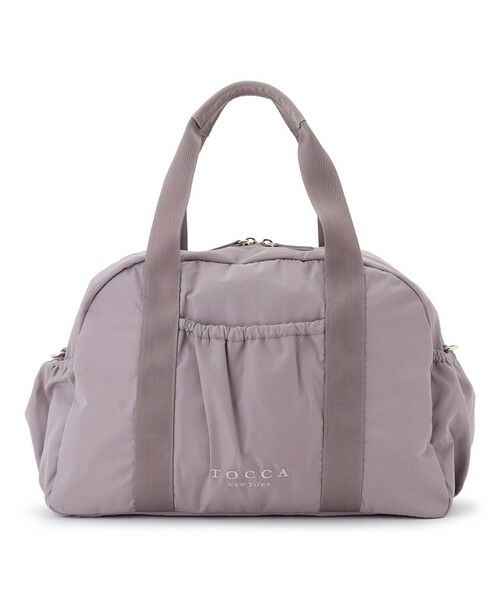 TOCCA / トッカ ショルダーバッグ | 【一部カラー撥水・A4サイズ対応】AMIRARE NYLON BOSTON L ボストンバッグ | 詳細11