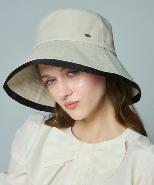 TOCCA / トッカ ハット | 【サイズ調整可】TRIM RIBBON BUCKET HAT コットン バケットハット | 詳細4