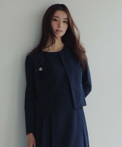 TOCCA / トッカ ノーカラージャケット | TIMELESS RHAPSODY ジャケット