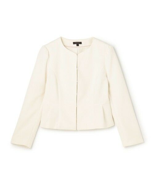 TOCCA / トッカ ノーカラージャケット | TIMELESS RHAPSODY ジャケット(ホワイト系)