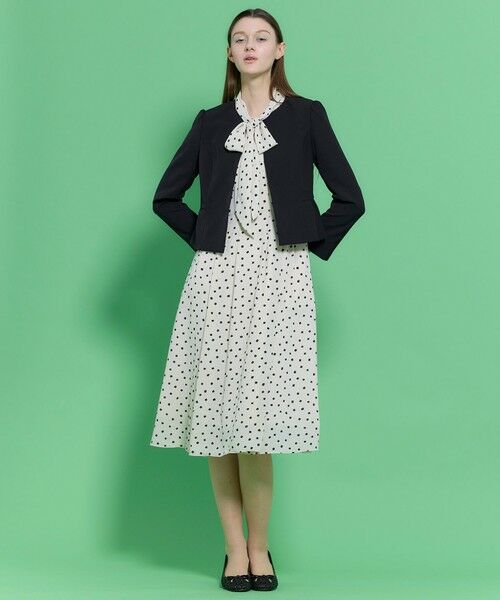 TOCCA / トッカ ノーカラージャケット | 【宮本茉由さん着用】TIMELESS RHAPSODY ジャケット | 詳細5