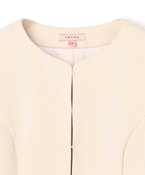 TOCCA / トッカ ノーカラージャケット | 【宮本茉由さん着用】TIMELESS RHAPSODY ジャケット | 詳細14