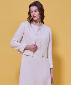 TOCCA / トッカ ノーカラージャケット | GLOW SILHOUETTE ジャケット