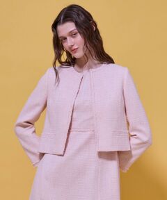 TOCCA / トッカ ノーカラージャケット | GLOW SILHOUETTE ジャケット