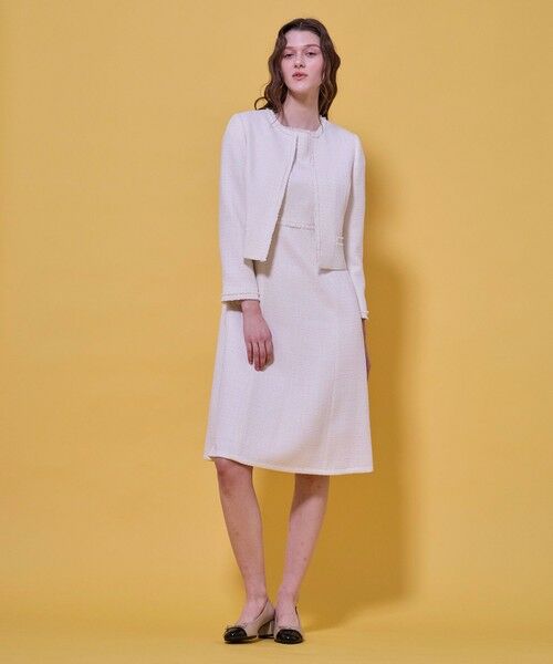 TOCCA / トッカ ノーカラージャケット | GLOW SILHOUETTE ジャケット | 詳細1