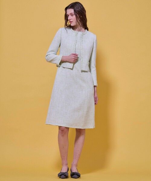 TOCCA / トッカ ノーカラージャケット | GLOW SILHOUETTE ジャケット | 詳細9