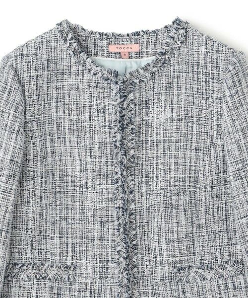 TOCCA / トッカ ノーカラージャケット | GLOW SILHOUETTE ジャケット | 詳細18