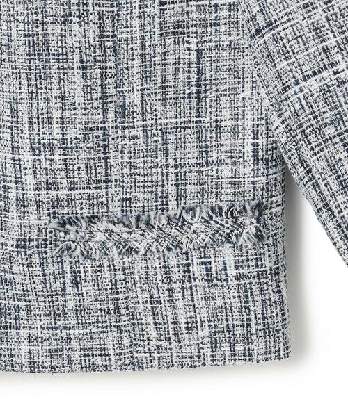 TOCCA / トッカ ノーカラージャケット | 【宮本茉由さん着用】GLOW SILHOUETTE ジャケット | 詳細29