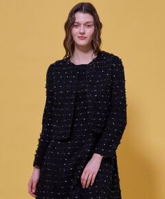 TOCCA / トッカ ノーカラージャケット | FLOWER HIDE AND SEEK ジャケット