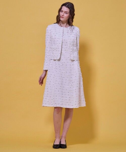 TOCCA / トッカ ノーカラージャケット | FLOWER HIDE AND SEEK ジャケット | 詳細19