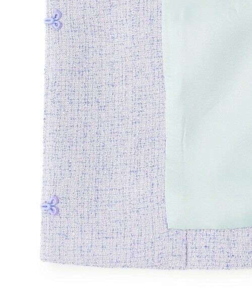 TOCCA / トッカ ノーカラージャケット | FROST MIST TWEED ジャケット | 詳細17