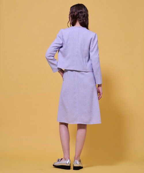 TOCCA / トッカ ノーカラージャケット | FROST MIST TWEED ジャケット | 詳細9