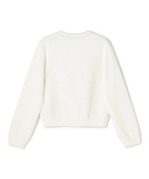 TOCCA / トッカ ノーカラージャケット | 【八木アリサさん着用】FLOWER HIDE AND SEEK ニットジャケット | 詳細26