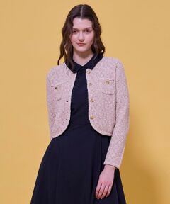 TOCCA / トッカ カーディガン・ボレロ | TWEEDY MAZE ニットジャケット