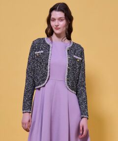 TOCCA / トッカ カーディガン・ボレロ | TWEEDY MAZE ニットジャケット