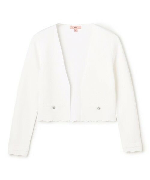 TOCCA / トッカ ニット・セーター | SCALLOPED JEWEL ボレロ | 詳細5