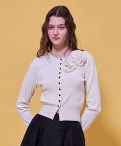 TOCCA / トッカ カーディガン・ボレロ | GLOW CORSAGE KNIT ニットカーディガン